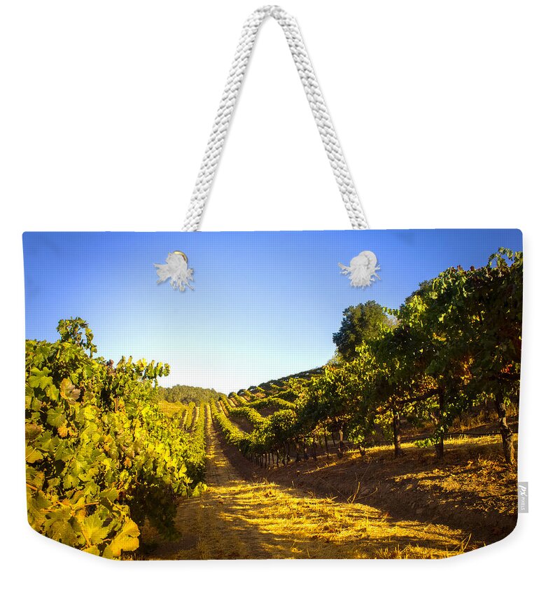 Opolo Weekender Tote Bag featuring the photograph Opolo Winery by Bryant Coffey
