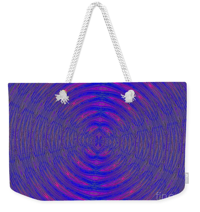 Abstract Weekender Tote Bag featuring the photograph Opposing Forces by Robyn King