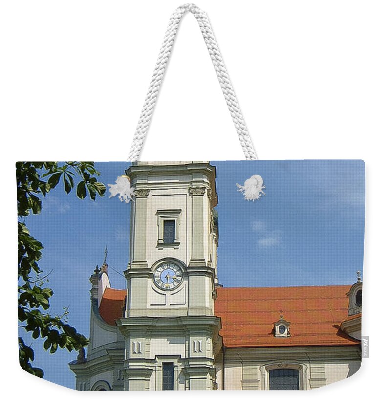 Ottobeuren Weekender Tote Bag featuring the photograph Ottobeuren Abbey by Jenny Setchell