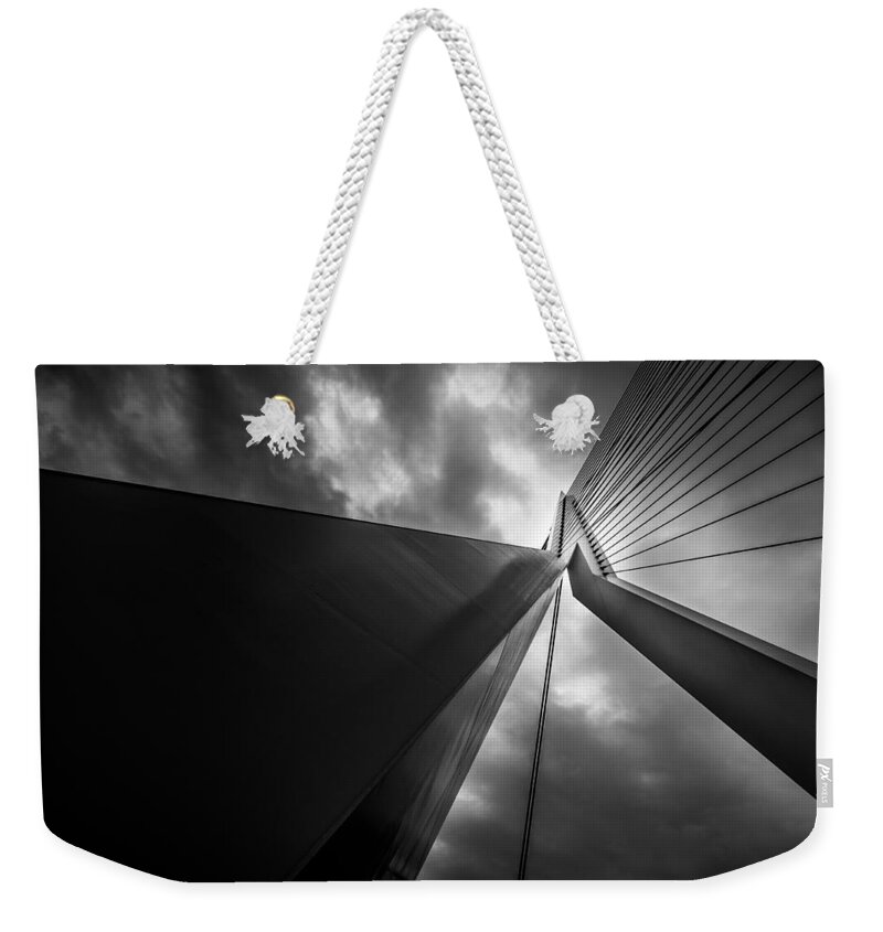 Erasmus Weekender Tote Bag featuring the photograph Out of Chaos a New Order by Mihai Andritoiu