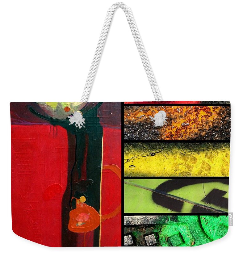 Abstract Photography Weekender Tote Bag featuring the photograph p HOTography 109 by Marlene Burns