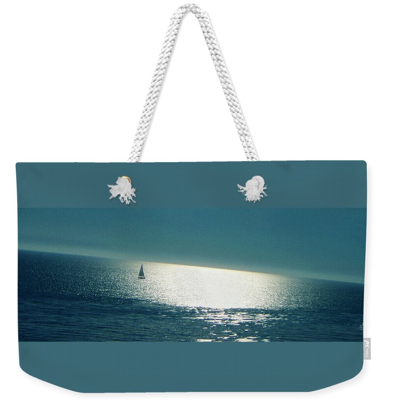Seascape Weekender Tote Bag featuring the photograph Pacific by Ben and Raisa Gertsberg