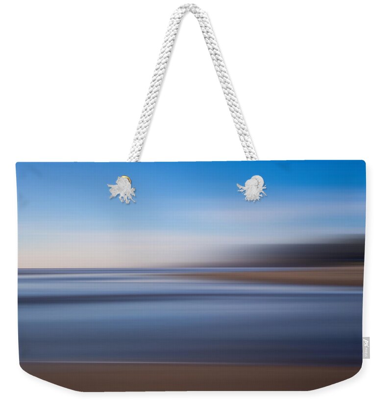 Abstract Weekender Tote Bag featuring the photograph Pacific Coast Abstract by Adam Mateo Fierro