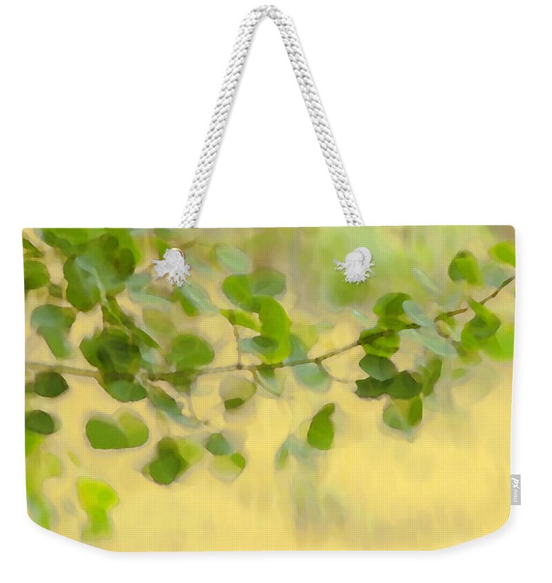 Painted Weekender Tote Bag featuring the photograph Painted By The Wind Two by Theresa Tahara