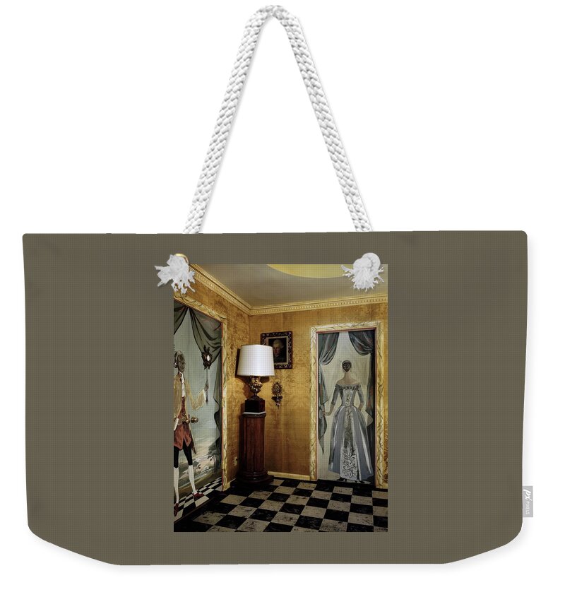Paintings On The Walls Of Tony Duquette's House Weekender Tote Bag