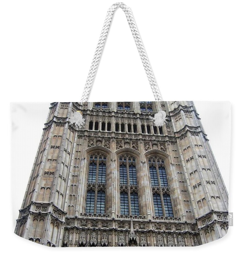 Palace Of Westminster Weekender Tote Bag featuring the photograph Palace of Westminster by Denise Railey