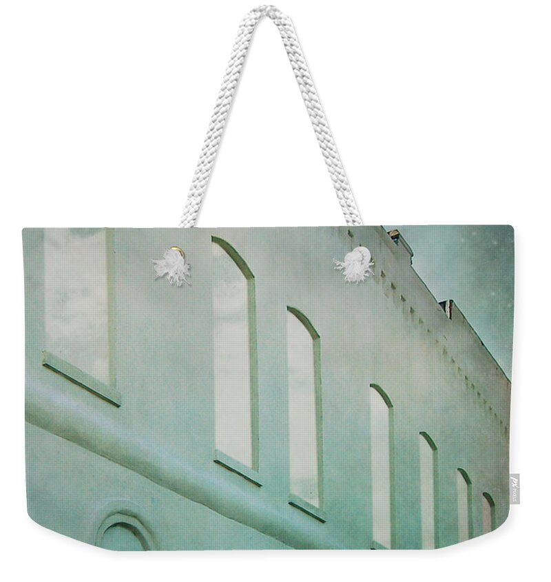 Window Weekender Tote Bag featuring the photograph Paris Twilight by Lee Owenby