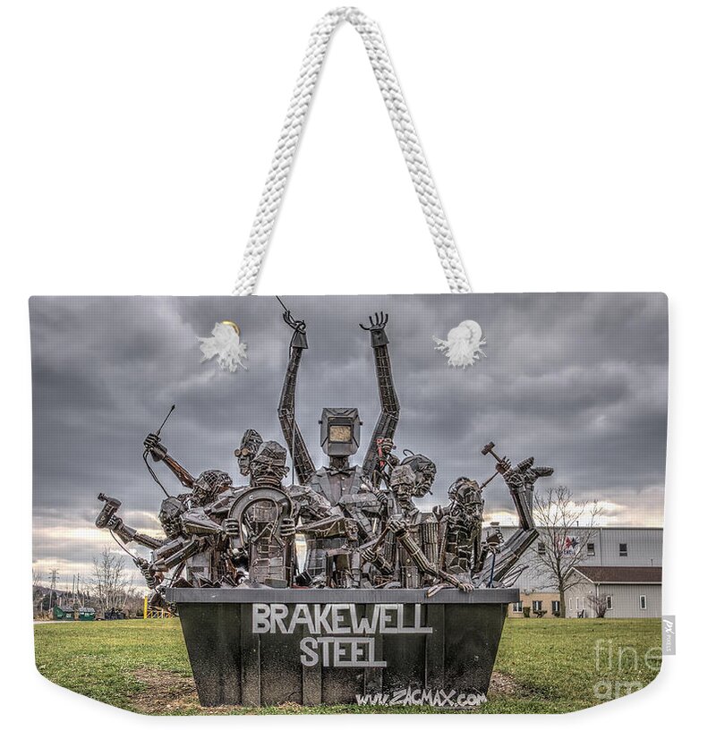 Brakewell Steel Weekender Tote Bag featuring the photograph Party Time by Rick Kuperberg Sr