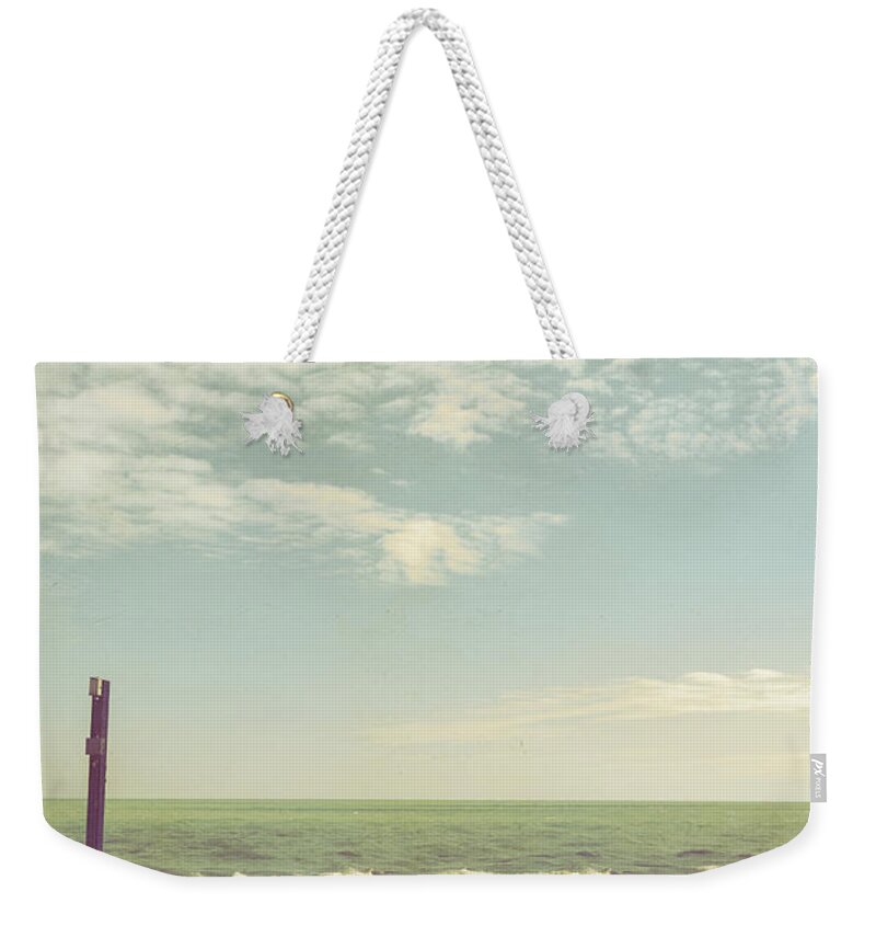 Water Weekender Tote Bag featuring the photograph Path Less Traveled by Margie Hurwich