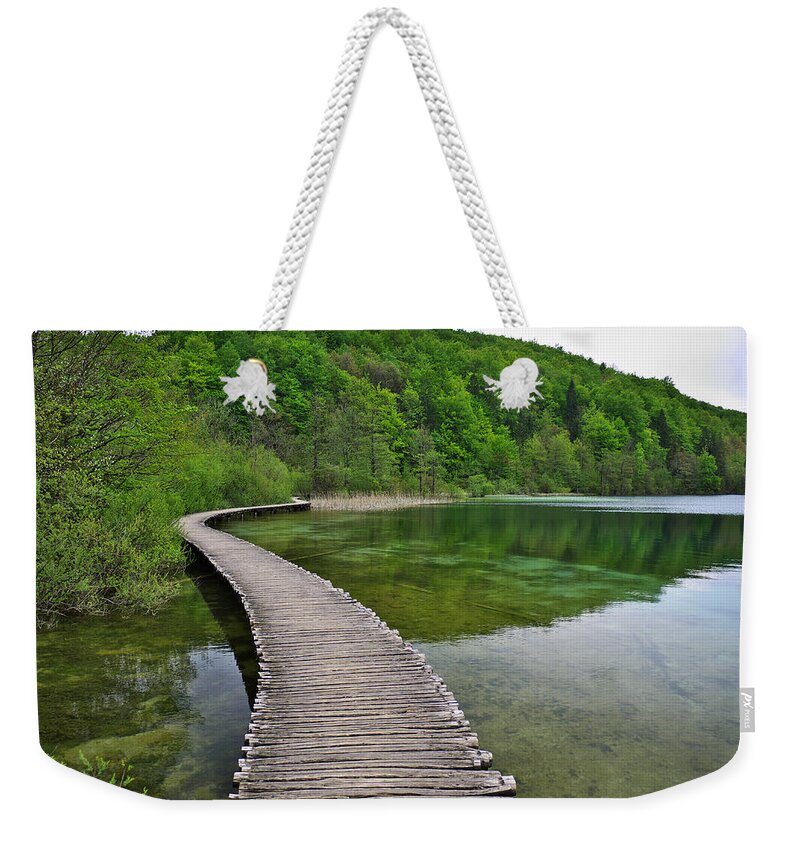 Adventure Weekender Tote Bag featuring the photograph Path to... by Ivan Slosar