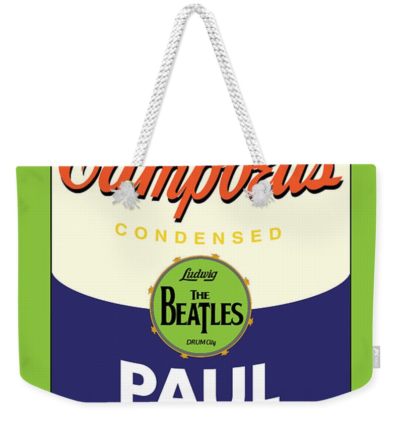 Decorative Weekender Tote Bag featuring the digital art Paul by Gary Grayson