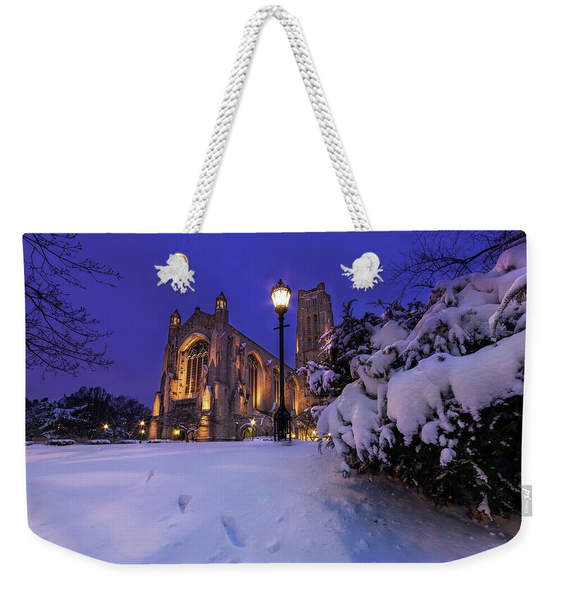 Arch Weekender Tote Bag featuring the photograph Paving A New Path by Matt Frankel