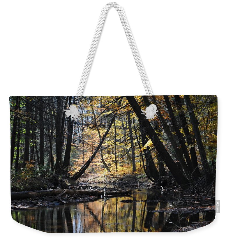 Landscape Weekender Tote Bag featuring the photograph Peace and Quiet by Jack Harries