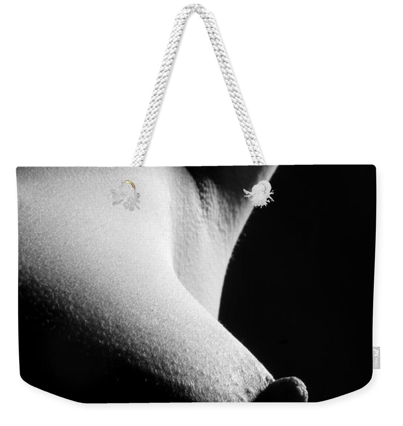 Nude Weekender Tote Bag featuring the photograph Perfection by Joe Kozlowski