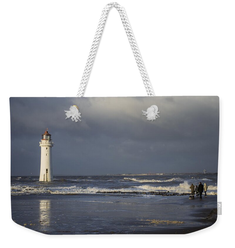 Lighthouse Weekender Tote Bag featuring the photograph Photographing The Photographer by Spikey Mouse Photography