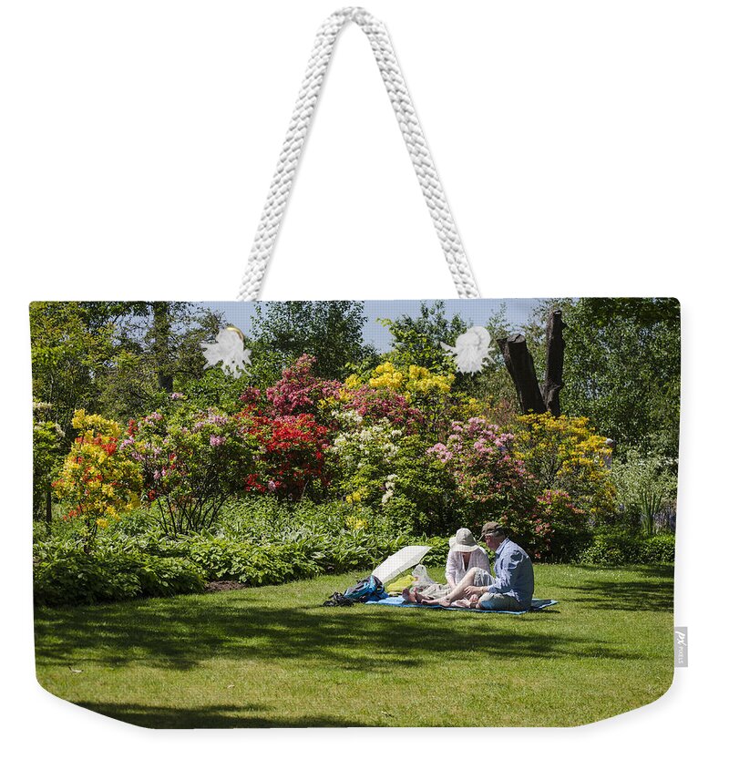 Ness Weekender Tote Bag featuring the photograph Summer Picnic by Spikey Mouse Photography