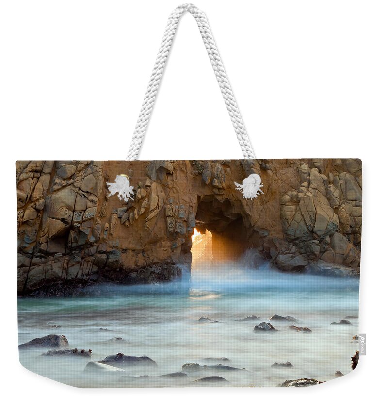 Landscape Weekender Tote Bag featuring the photograph Piercing Thru by Jonathan Nguyen