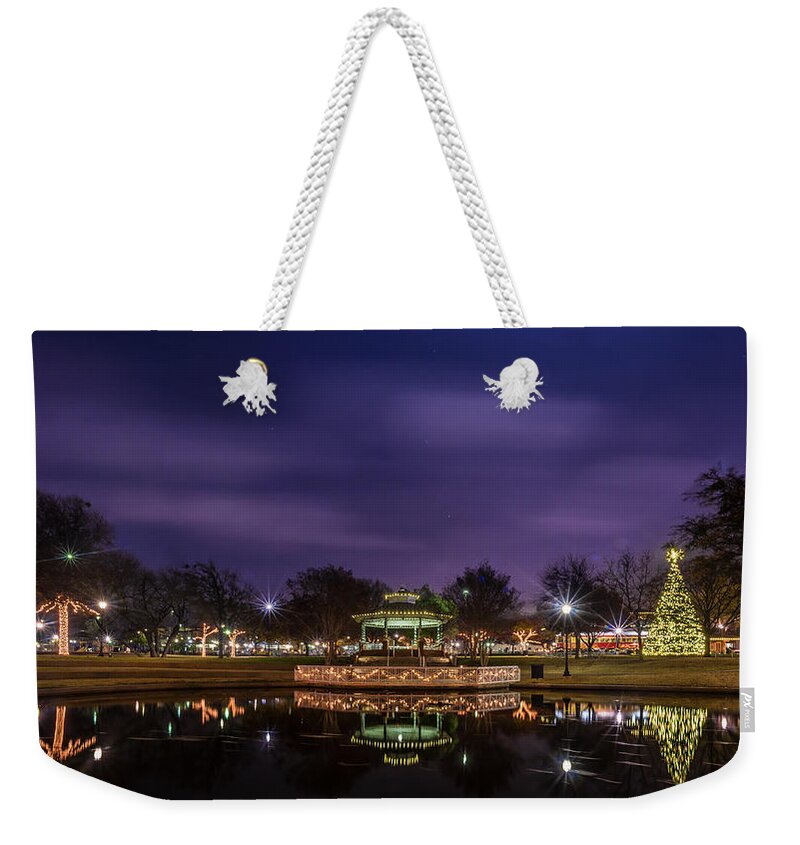 Plano Weekender Tote Bag featuring the photograph Plano Dickens by David Downs