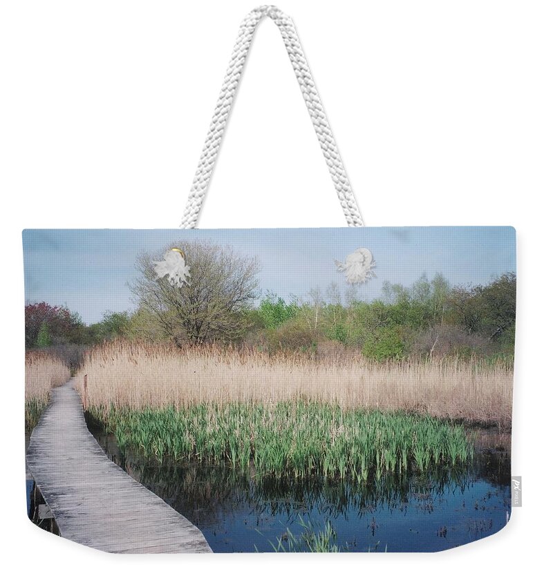 Plum Island Weekender Tote Bag featuring the photograph Plum Island by Robert Nickologianis