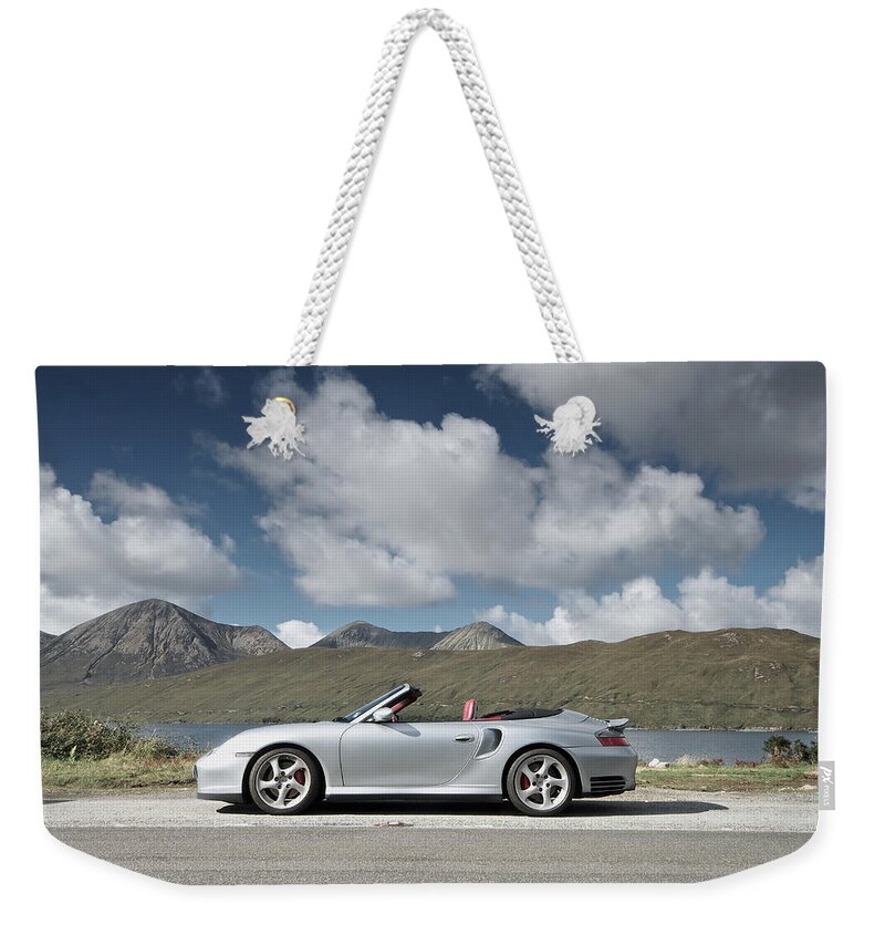 Porsche Weekender Tote Bag featuring the photograph Porsche 911 - 996 Turbo by Stephen Taylor