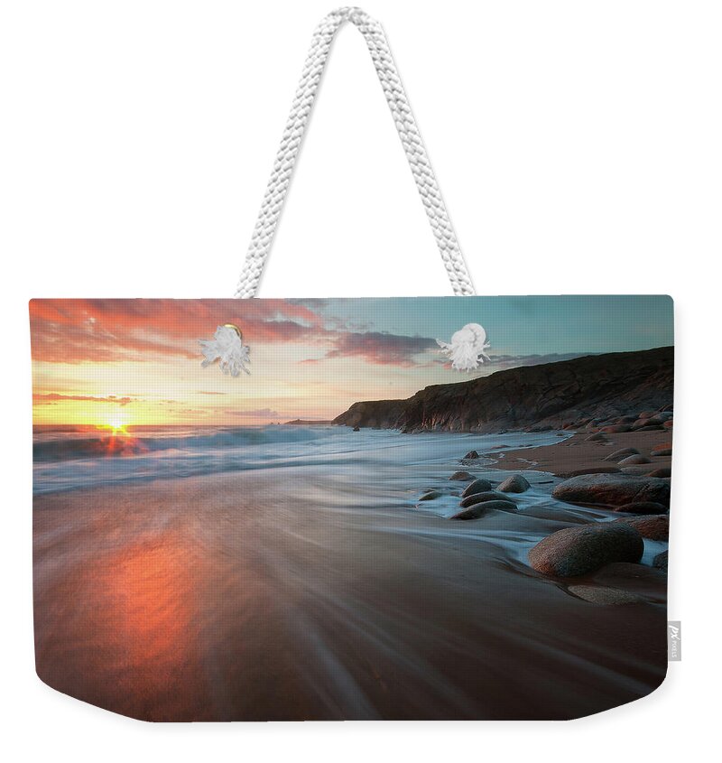 Scenics Weekender Tote Bag featuring the photograph Port-bara by Copyright Tony Nunkovics
