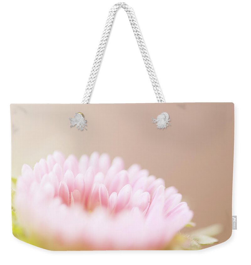 Photography Weekender Tote Bag featuring the photograph Pretty in Pink by Ivy Ho