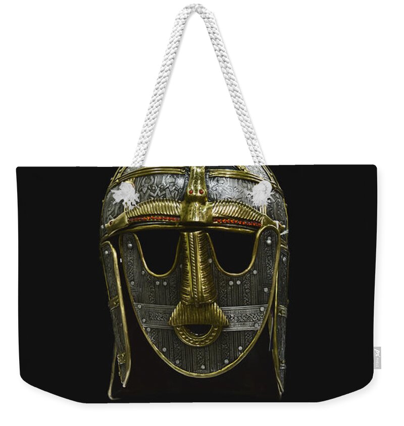 Helmet Weekender Tote Bag featuring the photograph Protection by Margie Hurwich
