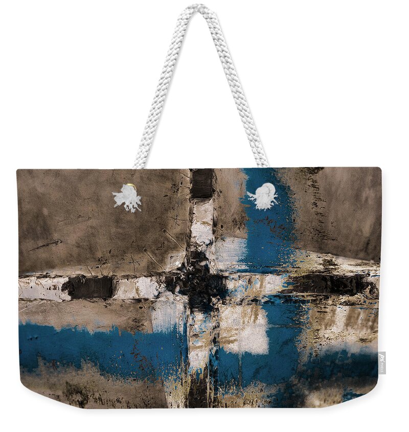 Black Weekender Tote Bag featuring the photograph Prowess One by Carol Leigh