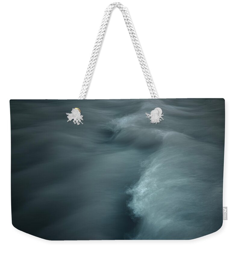 Water Weekender Tote Bag featuring the photograph Racing To Repeat by Mark Ross