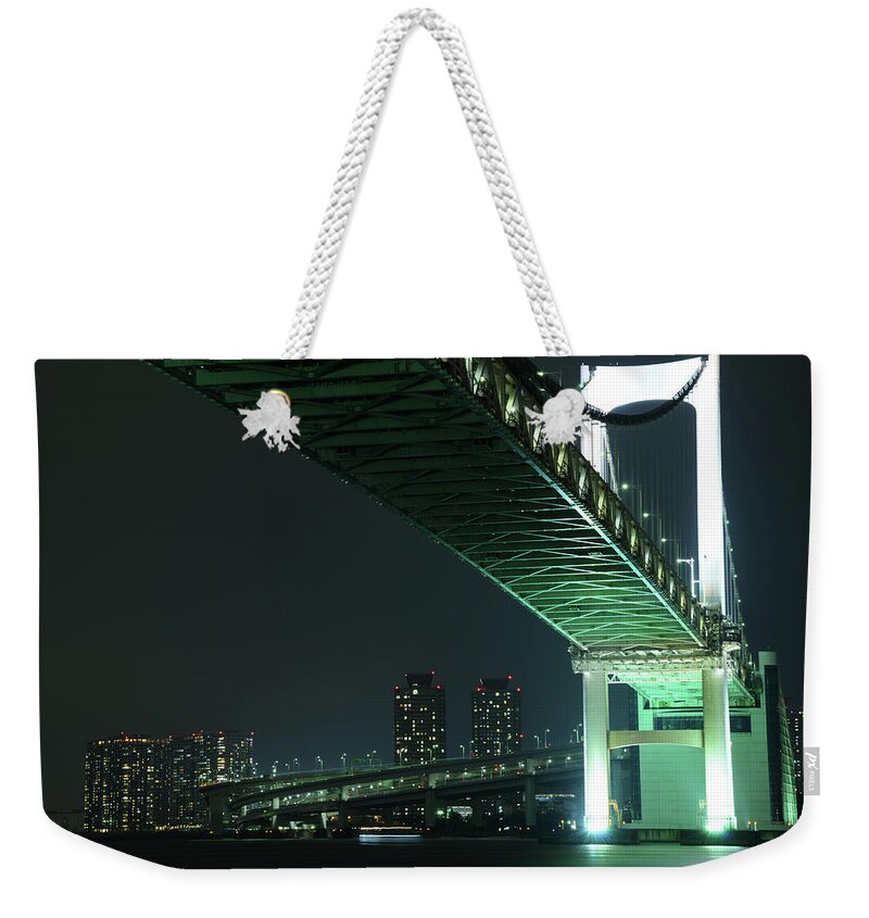 Tranquility Weekender Tote Bag featuring the photograph Rainbow Bridge by Photo By Kosei Saito