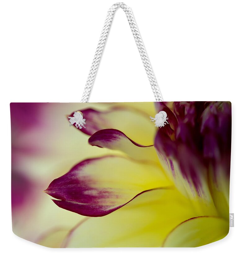 Floral Weekender Tote Bag featuring the photograph Reach Out by Mary Jo Allen