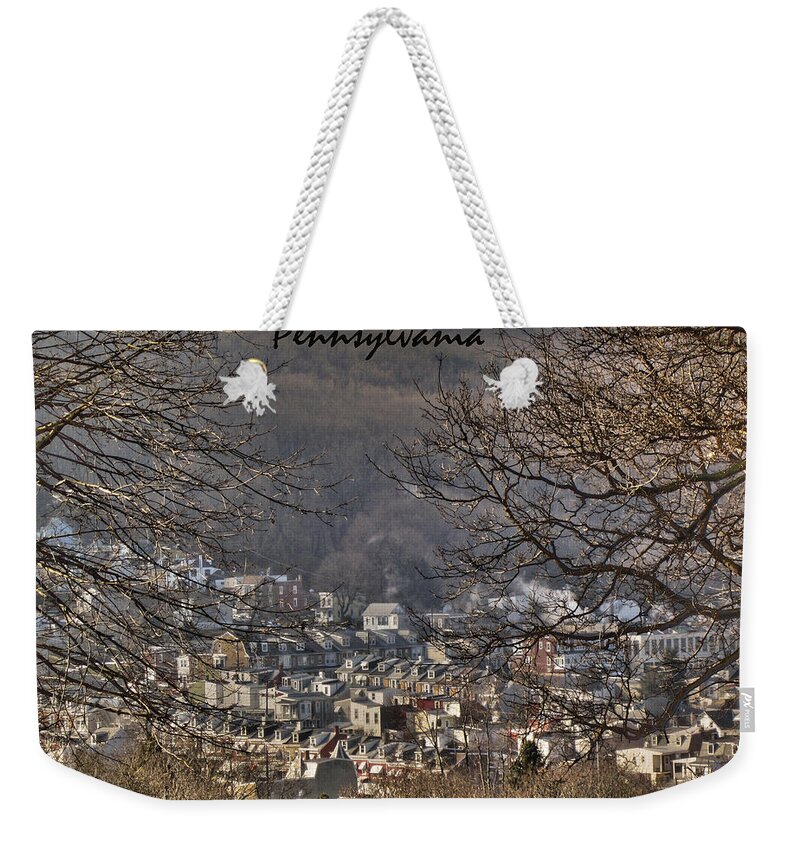 Reading Weekender Tote Bag featuring the photograph Reading Pennsylvania by Trish Tritz
