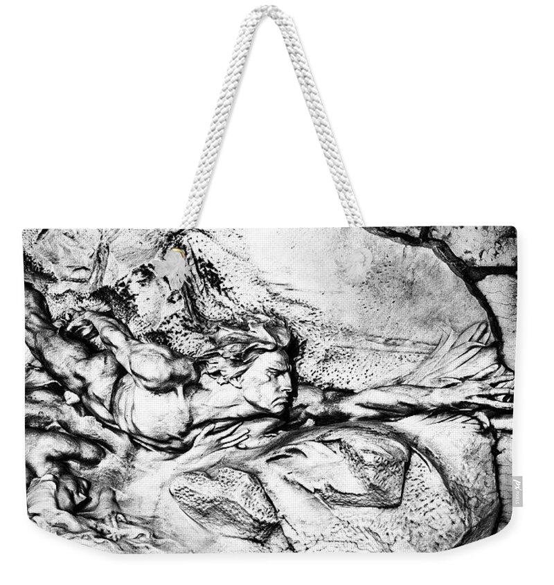 City Weekender Tote Bag featuring the photograph Reeeeeach... Lyon,france by Aleck Cartwright