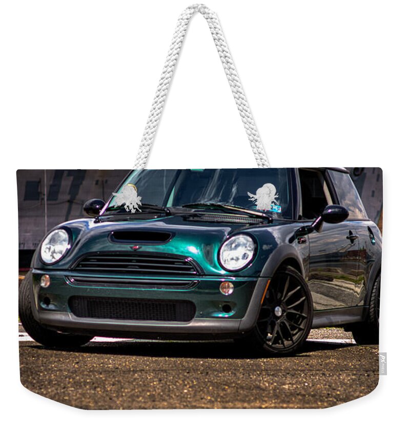 Mini Weekender Tote Bag featuring the photograph Reflecting R53 by Scott Wyatt