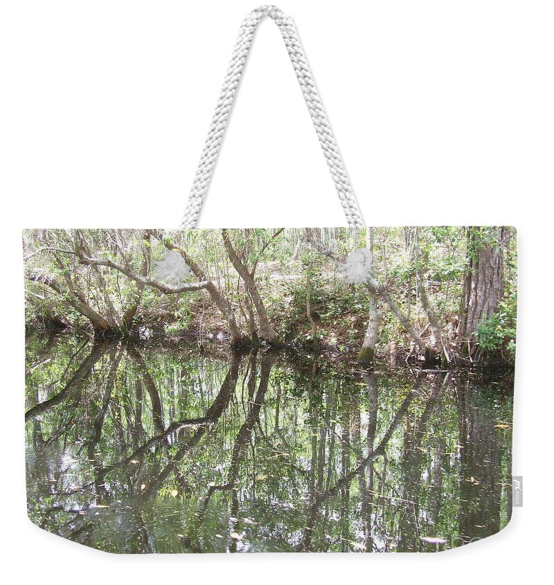 Reflection Weekender Tote Bag featuring the photograph Reflection by Andrea Anderegg
