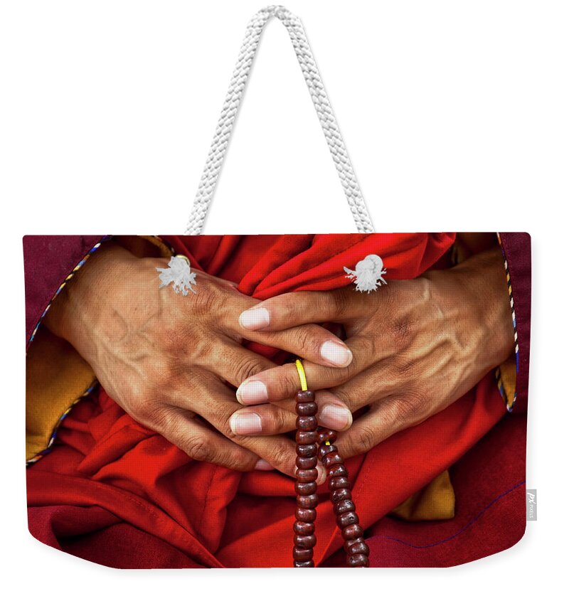 Chinese Culture Weekender Tote Bag featuring the photograph Relax by Reinhard Goldmann