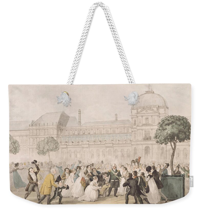 Louis Vuitton Foundation In Paris Weekender Tote Bag by Bruno