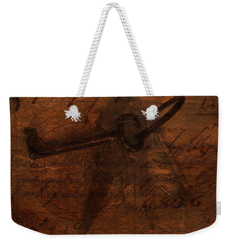Keys Weekender Tote Bag featuring the photograph Revealing the Secret by Lesa Fine