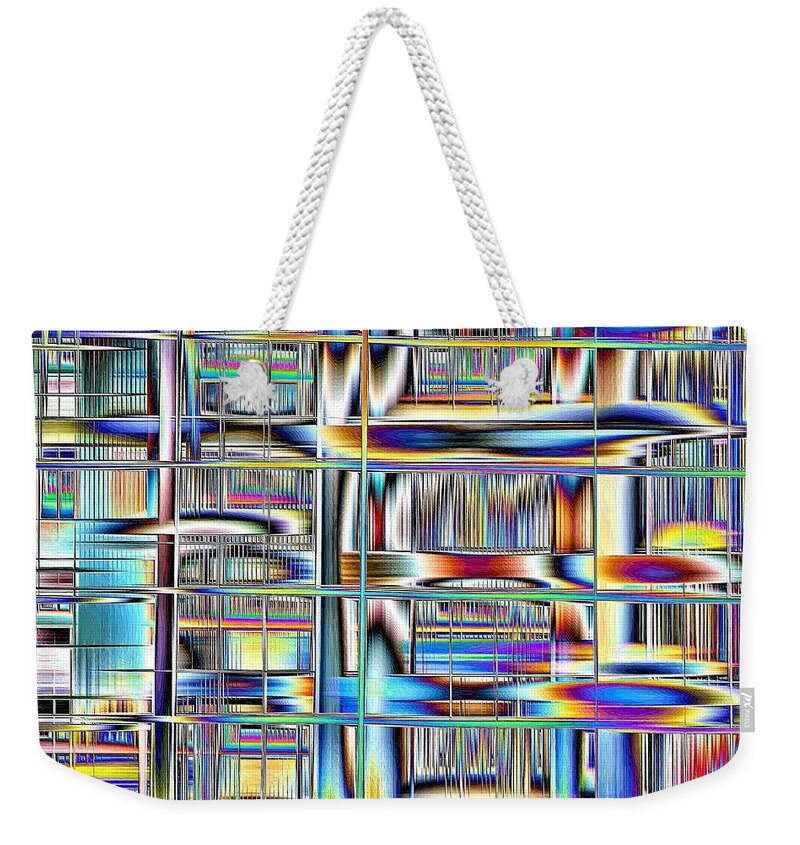 3d Weekender Tote Bag featuring the photograph Rhyme and Reason by Nick David