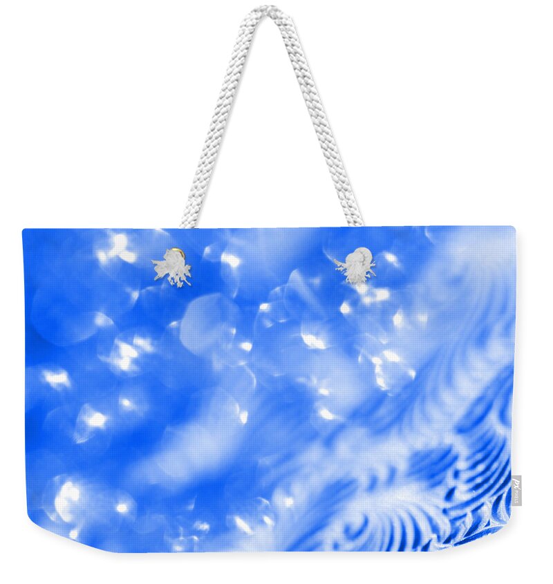 Abstract Weekender Tote Bag featuring the photograph Riders on the Storm by Dazzle Zazz