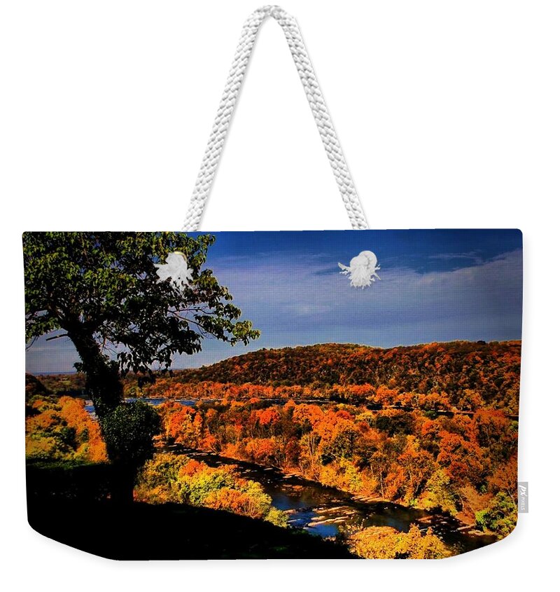 Fall Weekender Tote Bag featuring the photograph Rise And Look Around You by Robert McCubbin