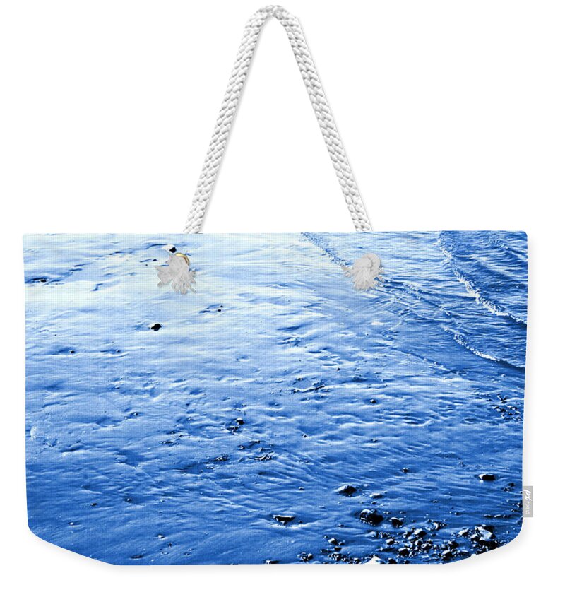 River Weekender Tote Bag featuring the photograph River Blue by Robyn King