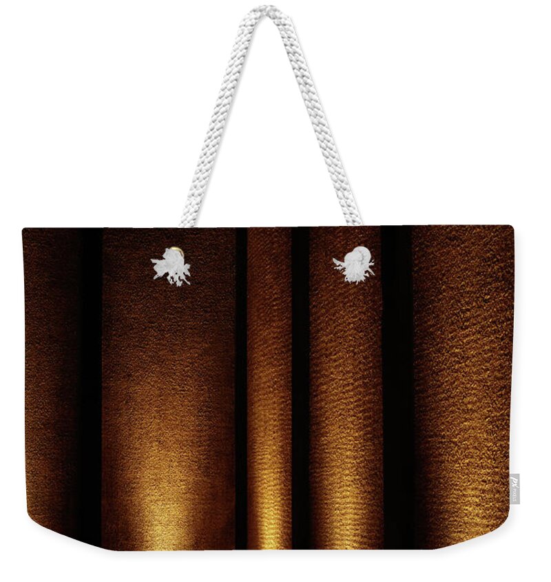 Art Weekender Tote Bag featuring the photograph Room With Gold Leaf Walls by Yuko Yamada