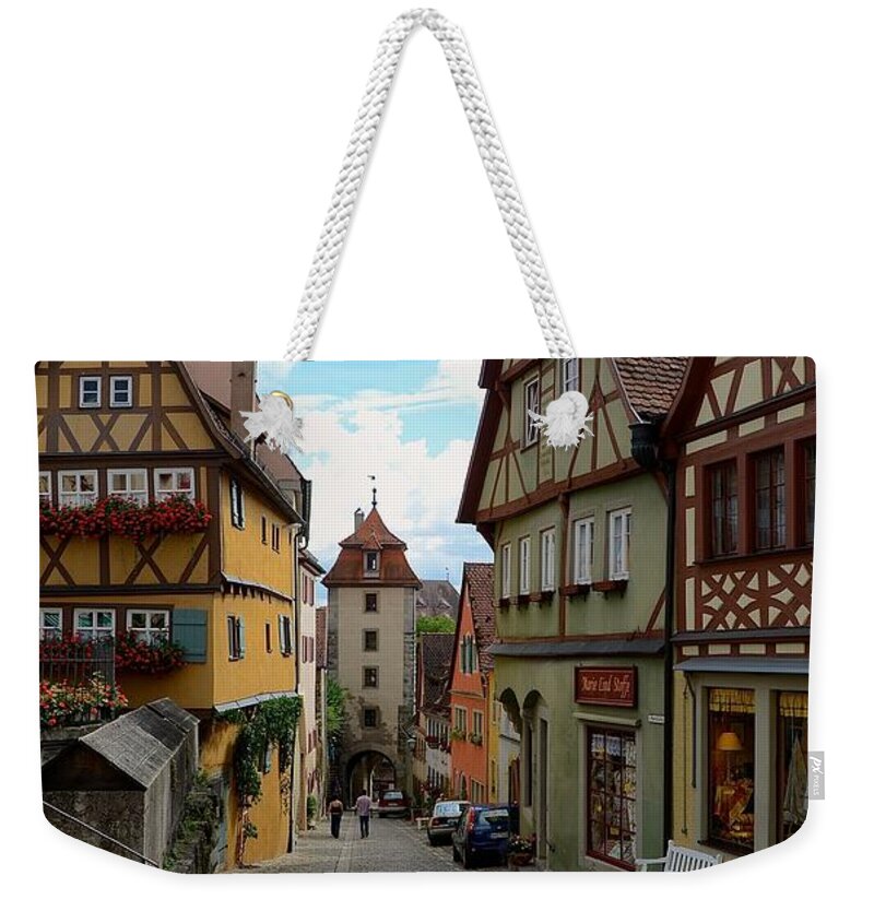 Rothenburg Weekender Tote Bag featuring the photograph Rothenburg ob der Tauber by Corinne Rhode