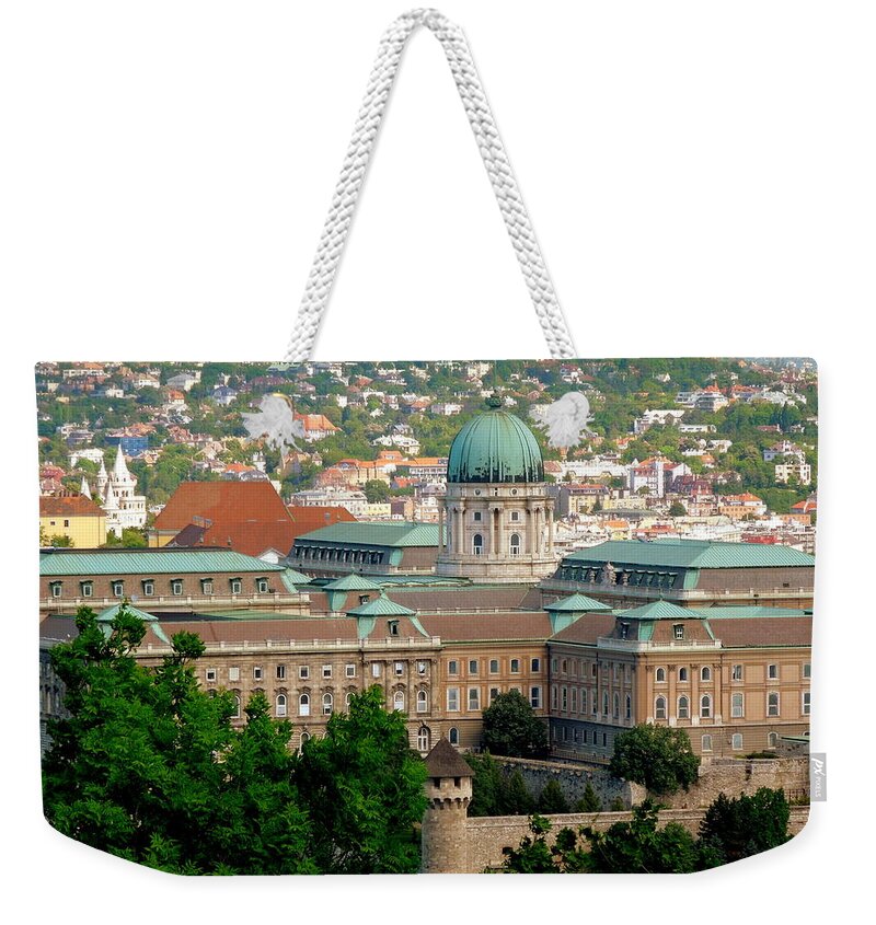 Hungary Weekender Tote Bag featuring the photograph Royal Palace I I Budapest by Caroline Stella