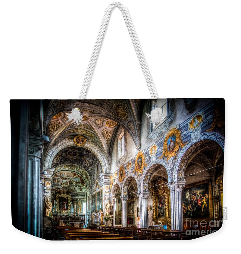 Italy Weekender Tote Bag featuring the photograph Saint George Basilica by Traven Milovich