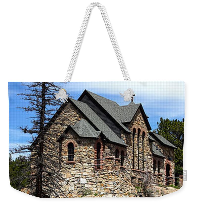 St. Malo Weekender Tote Bag featuring the photograph Saint Malo Chapel by Shane Bechler