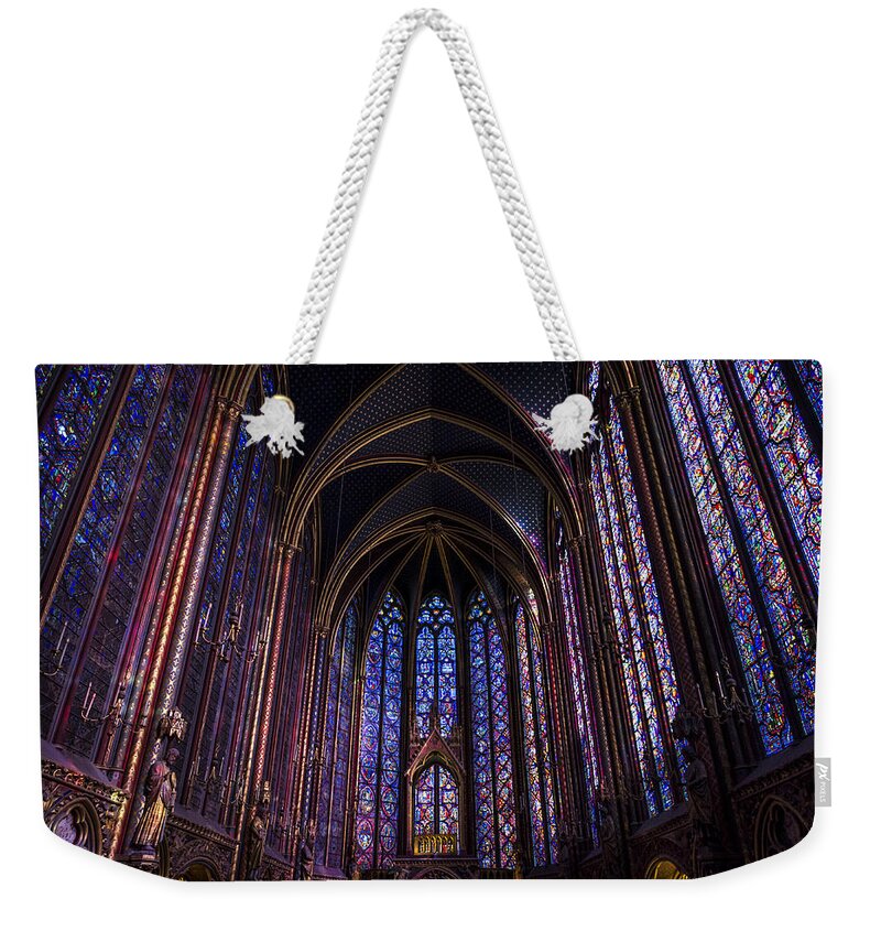 Sainte Weekender Tote Bag featuring the photograph Sainte Chapelle by Pablo Lopez