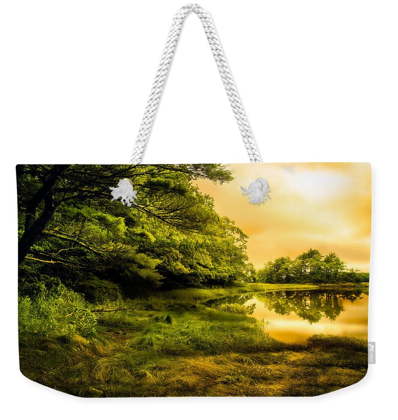 Bob Orsillo Weekender Tote Bag featuring the photograph Salt Marsh Kittery Maine by Bob Orsillo