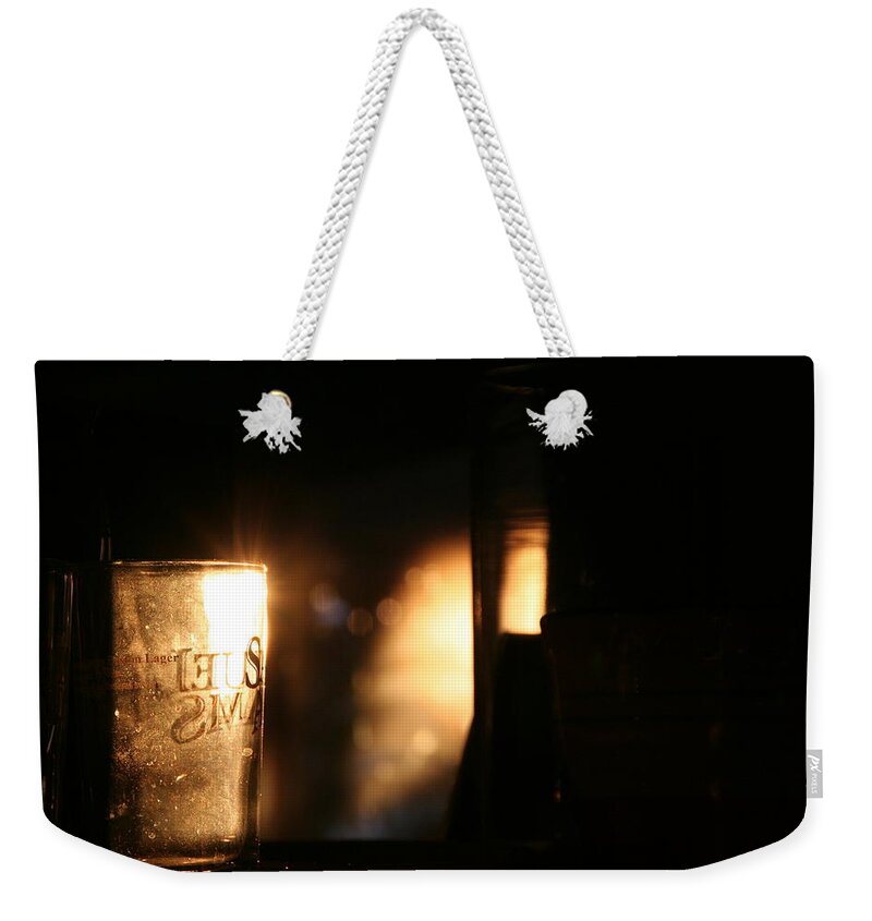Morning Weekender Tote Bag featuring the photograph Sam Adams by David S Reynolds